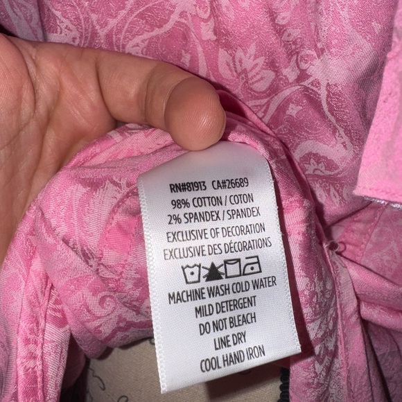 Robert Graham NWT Highland Men’s Short Sleeve Cotton Button Down Dress Shirt MED - Picture 7 of 11